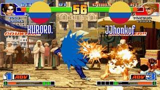 FT5 @kof98: KUR0R0. (CO) vs JJhonkof (CO) [King of Fighters 98 Fightcade] Nov 27