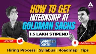 Complete Analyst Guide Goldman Sachs 2022 | Internship | Placement