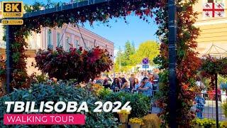 【8K】 TBILISOBA 2024  Tbilisi Georgia Festival | Walking Tour