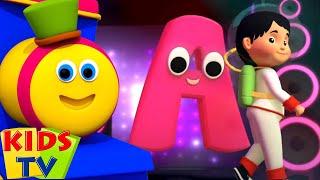 字母A | 字母歌 | 儿歌童谣 | Kids Tv China | 儿童歌曲 | 教育 儿歌