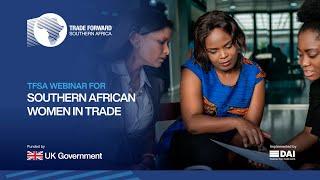 Export Trade Training Modelled for Women's Business Advancement