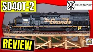 ScaleTrains SD40T-2 N Scale Review - DaBob's ManCave