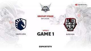 Team Liquid vs Alter Ego GAME 1 MPL ID S14 | AE VS TLID ESPORTSTV