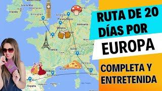 Completa RUTA DE 20 DÍAS por EUROPA... ¡Los mejores tips!