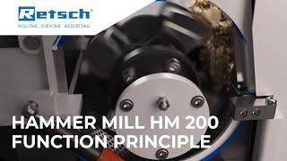 Hammer Mill HM 200 - Function Principle