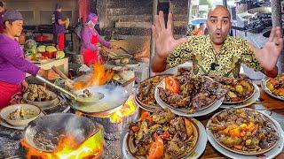 Indonesian VILLAGE BBQ  like you've never seen before - Indonesian Street food in Solo, Indonesia