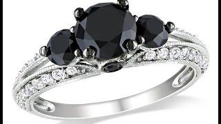 Diamond engagement rings | Black diamond engagement rings | Diamond engagement ring