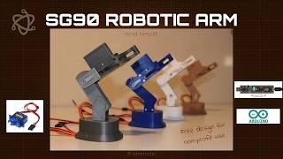 atomclip sg90 robot arm 1 introduction