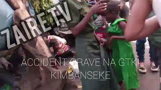 ZAIRE  TV: ACCIDENT GRAVE YA GTKI KIMBANSEKE MISSION