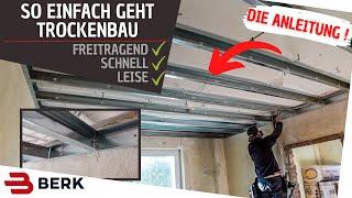 Freitragende Decke / perfekt für Einsteiger... DIY für Selbermacher