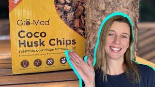 Gro-Med Coco Husk Chips Brick: Organic Mulch for Thriving Plants