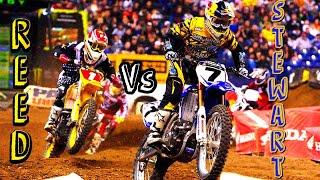 CHAD REED VS JAMES STEWART - 2009 SUPERCROSS