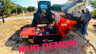 Pumping Concrete: MUD DEMON Style!!!