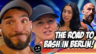 IT'S THE ROAD TO BASH IN BERLIN! || WWE SMACKDOWN AND EUROPE TOUR VLOG PART 1