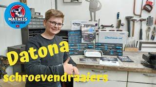 Nieuwe schroevendraaiersets van Datona