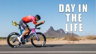 DAY IN THE LIFE | Swim, Bike, Run, Food and Family