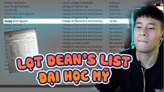 (TALKSHOW) DEV SHOW ĐIỂM CẤP 3 MÚN BĨNH VÀ GPA DU HỌC MỸ LỌT DEAN'S LIST