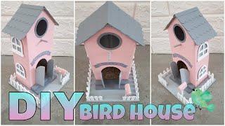 DIY Bird House using Milk Carton - Recycled Crafts