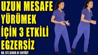 YORULMADAN UZUN MESAFE YÜRÜ! #aktifizyo #fizyoterapi #yürüyüş