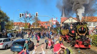 IG/HSB Walpurgiszug Westerntor Kreuzung mit 99 7247 