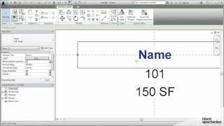 Building a room tag with separate labels - Custom Families and Parameters in Revit 2016