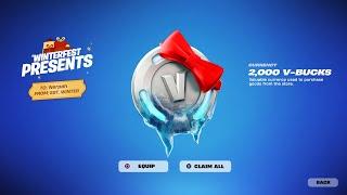 Fortnite’s *FREE* V-Bucks PRESENT is HERE!