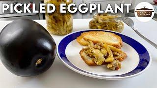 How to make PICKLED EGGPLANT | Italian style Melanzane Sott'olio