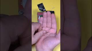 Terrible power of needle Check battery without opening package #electronics #doityourself