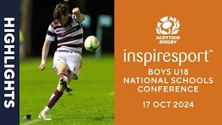 HIGHLIGHTS | U18 Boy's Schools National Conference | 17 October 2024