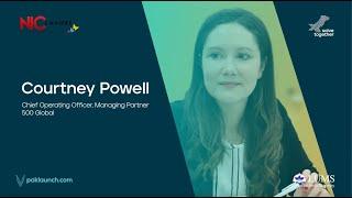 Courtney Powell, COO 500 Global, in conversation with NICL on Pakistan's startup potential