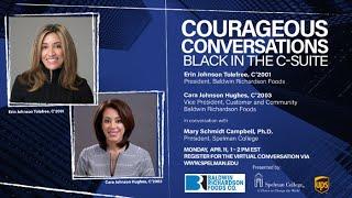 Spelman College Courageous Conversations - Erin Johnson Tolefree C’2001, and Cara Hughes C’2003