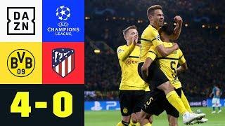 Raphael Guerreiro und Co. feiern magischen CL-Abend: Dortmund - Atletico 4:0 | UEFA CL | DAZN