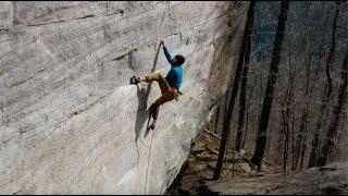 Climbing in The New River Gorge, Confirmation 5.13b/8a