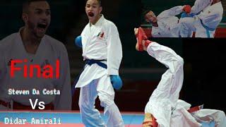 Steven Da Costa Vs Didar Amirali __Final(Premier league Dubai 2019)#wkf#olympic @karateviews