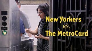 Watch New Yorkers Struggle With The MetroCard Swipe