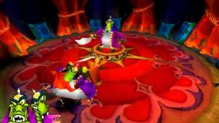 Crash Bandicoot 2: Cortex Strikes Back - Boss 2: Komodo Bros.