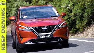 2023 Nissan Qashqai ST-L | Fuji Sunset Red | Driving, Interior, Exterior (Australian Spec)