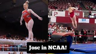 Joscelyn Roberson Beam & Vault Preview - NCAA Razorback gymnastics 2024