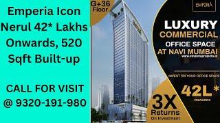 Emperia Icon Project at Nerul by JMJ Properties CALL @ 9320-191-980