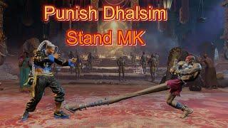 Street Fighter 6 - Jamie : How to Punish Dhalsim Stand MK