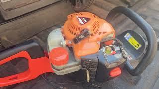 Trash to treasure Hc-2020 Echo hedge trimmer!