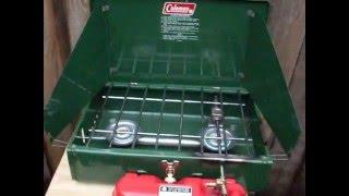 vintage Coleman 425E stove 1977 classic camping Gear camping supplies