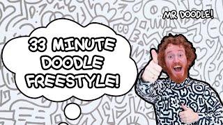 33 Minute Doodle Freestyle | Mr Doodle