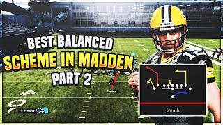 Best Balanced Scheme in Madden 21 Part 2  - Smash  (Madden NFL 21 Schemes)