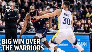 Clippers Take Down Warriors Highlights | LA Clippers