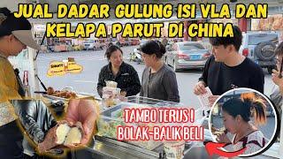 JUAL DADAR GULUNG ISI VLA DAN KELAPA PARUT DI CHINA, TERNYATA BANYAK YANG TAMBO & BOLAK BALIK BELI