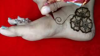 feet mehndi design | pair ki mehndi design | easy feet mehndi design | latest pair ki mehndi design