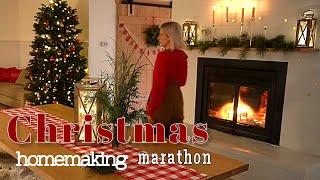 CHRISTMAS HOMEMAKING MARATHON | CLEAN AND DECORATE WITH ME FOR CHRISTMAS |Scandish Home homemaking