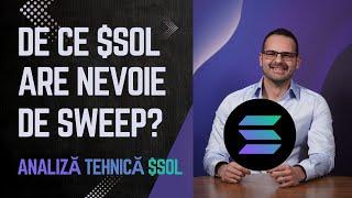 Dacă Solana ar face liquidity sweep sunt șanse mari să facă până într-un FVG la nivel de Weekly