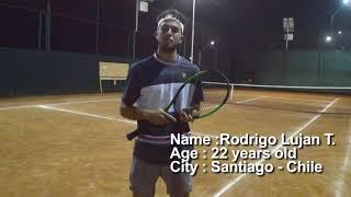 Rodrigo Luján - College Tennis Recruiting Video 2020